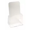 Exacompta 73058D držiak dokumentov - polystyrén - transparentný - DL - 65 x 115 x 182 mm