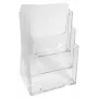 Exacompta A4 pultový stojan s 3 priehradkami, polystyrén, transparentný, 155 x 237 x 339 mm (74158D)