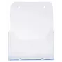 Exacompta A5 stojan na prospekty, 1 priehradka, polystyrén, 73 x 173 x 214 mm (75058D)