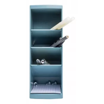 Exacompta AutentiK Multitower stojan na perá modro-sivý