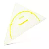 ARISTO Geodreieck 2 Set Square 80 cm transparentný plexisklo