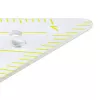 ARISTO Geodreieck 2 Set Square 80 cm transparentný plexisklo