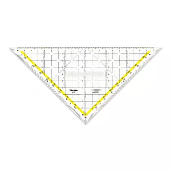 ARISTO geometrický trojuholník 22,5 cm rysovací trojuholník