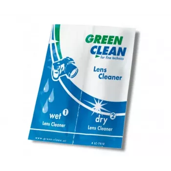 GREEN CLEAN sada mokrých a suchých čistiacich utierok - 10 balení (20 utierok) na obrazovky, LCD, LED, plazma, TFT, notebooky, tablety, smartfóny, monitory - bez alkoholu, bez šmúh, antistatické