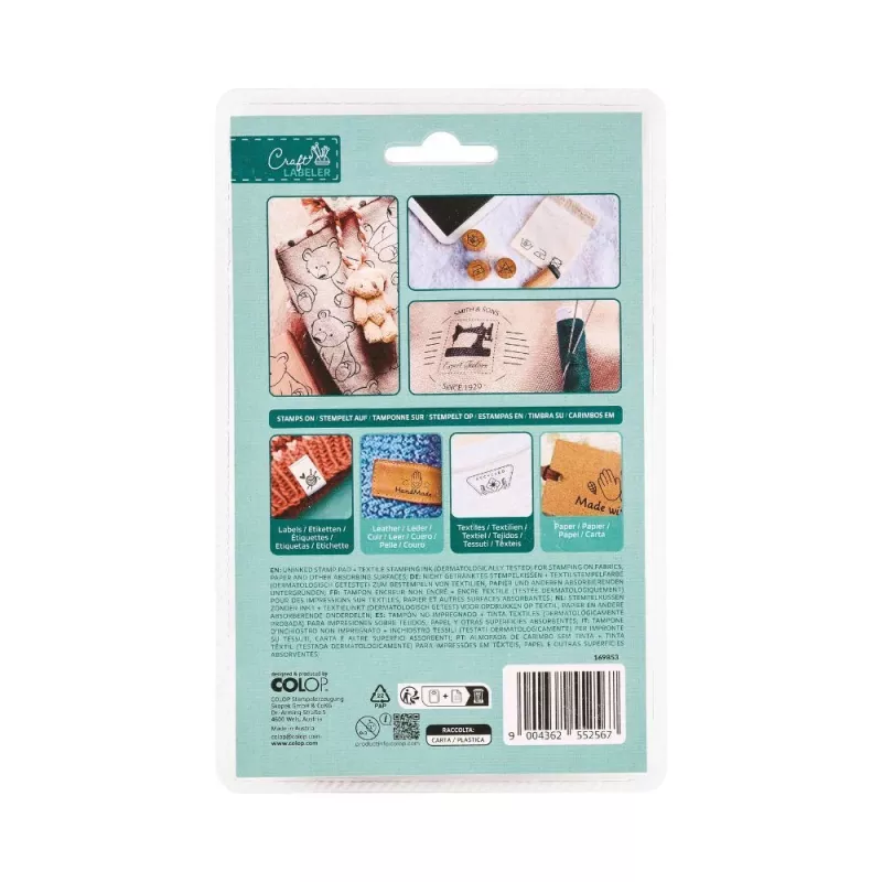 COLOP Craft Labeler sada Textil