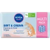 NIVEA Baby Soft & Cream vlhčené obrúsky 4x57