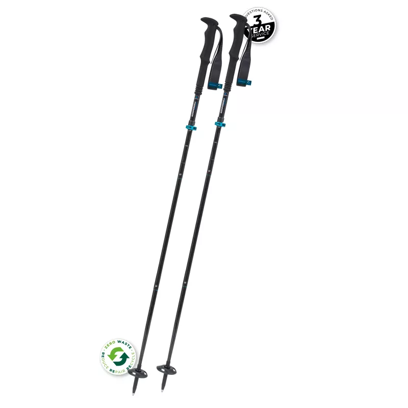 Komperdell Fx Lite Carbon Vario Approach Trekingové palice, modré