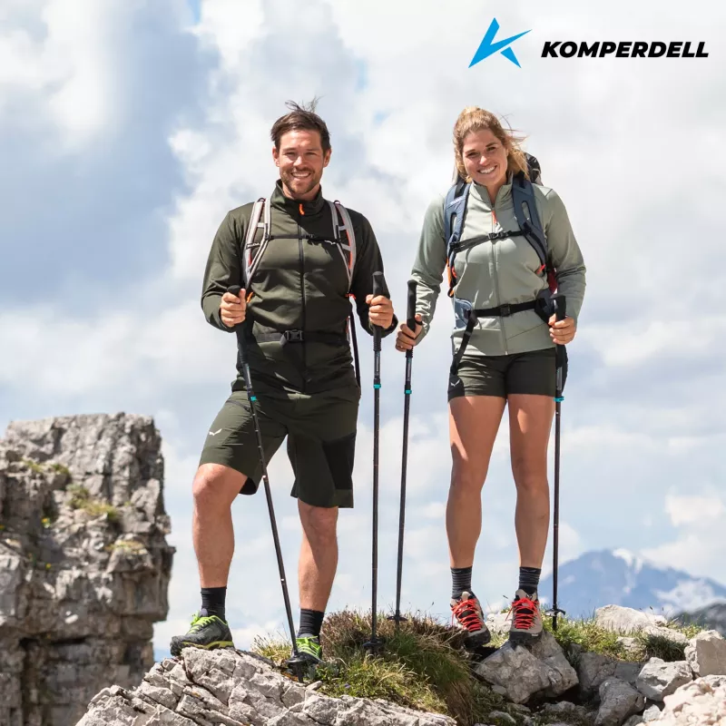 Komperdell Fx Lite Compact Trekingové palice, modré
