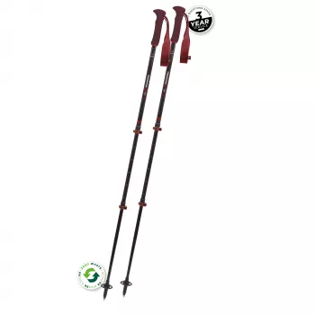 Komperdell Carbon EVO Zero Compact trekové palice - Malbec
