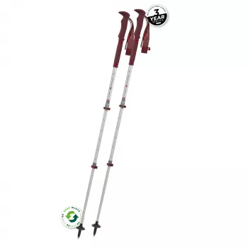 Komperdell Explorer Zero Compact trekové palice - Malbec