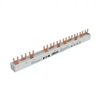 EATON EVGK-3PHAS/N/8MODUL/LS 501070 fázová zbernica 3f 10mm² vidlica 4+8TE 1