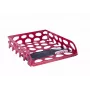 SAX Voronoi podnos na dokumenty červený DIN C4