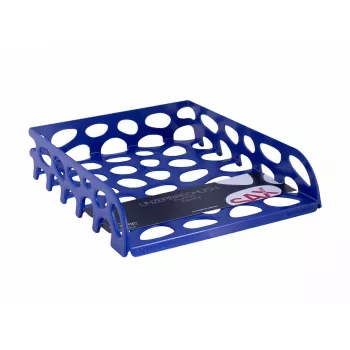 Sax Voronoi podnos na dokumenty modrý DIN C4
