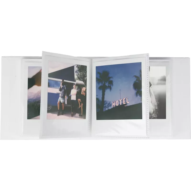 Polaroid fotoalbum malý biely