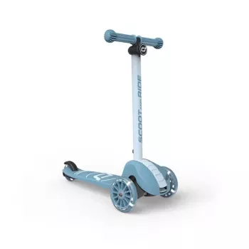 Scoot & Ride Highwaykick 3S LED s riadením 2in1 Steel S00933