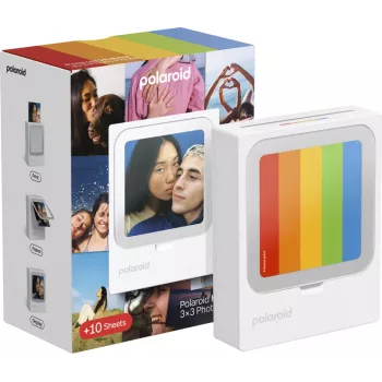 Polaroid Hi-Print 3x3 prenosná Bluetooth fototlačiareň + 10 listov náplne