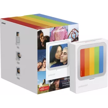 Polaroid Hi-Print 3x3 prenosná Bluetooth fototlačiareň + 60 listov