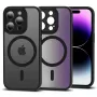 TECH-PROTECT MAGMAT CAM+ MagSafe puzdro pre Apple iPhone 15 Pro, matná čierna