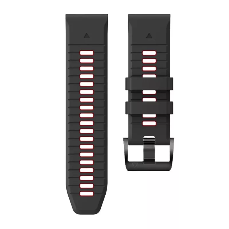 TECH-PROTECT ICONBAND PRO Garmin Fenix 3 / 5X / 3HR / 5X Plus / 6X / 6X Pro / 7X čierna/červená