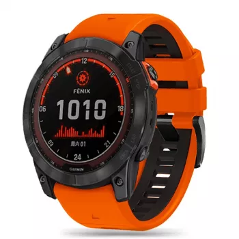 TECH-PROTECT ICONBAND PRO Garmin Fenix 3 / 5X / 3HR / 5X Plus / 6X / 6X Pro / 7X oranžová/čierna