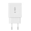 TECH-PROTECT C35W 2-portová sieťová nabíjačka PD 35W + Lightning kábel biela