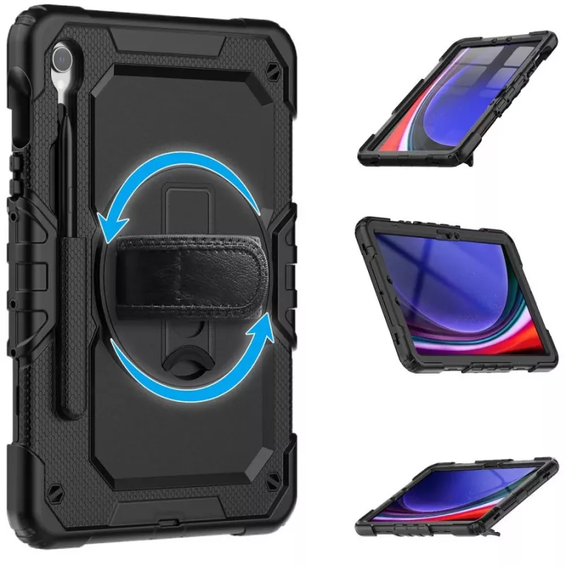 Tech-Protect Solid360 pre Samsung Galaxy Tab S9 / S9 FE / S10 FE / S10 LITE čierna