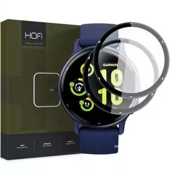 HOFI Hybrid Pro+ 2 balenie ochranná fólia displeja pre Garmin Vivoactive 5 - čierna