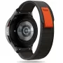 TECH-PROTECT Nylon Samsung Galaxy Watch 4 / 5 / 5 Pro / 6 / 7 / FE čierna/oranžová