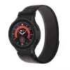 TECH-PROTECT Nylon Samsung Galaxy Watch 4 / 5 / 5 Pro / 6 / 7 / FE čierna/oranžová