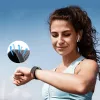TECH-PROTECT Nylon Samsung Galaxy Watch 4 / 5 / 5 Pro / 6 / 7 / FE čierna/oranžová
