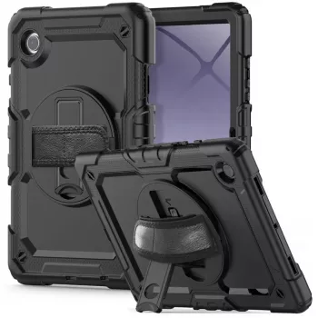 Tech-Protect Solid360 puzdro pre Samsung Galaxy Tab A9+/A11+ PLUS 11.0 X210/X215/X216/X230/X235/X236, čierna