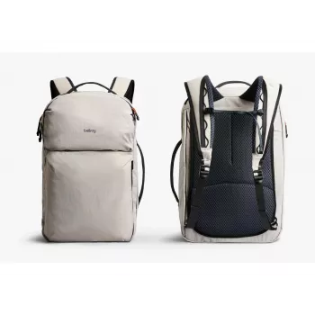 Bellroy Lite Travel Pack - 30L cestovný batoh s priehradkou na notebook (Ash)