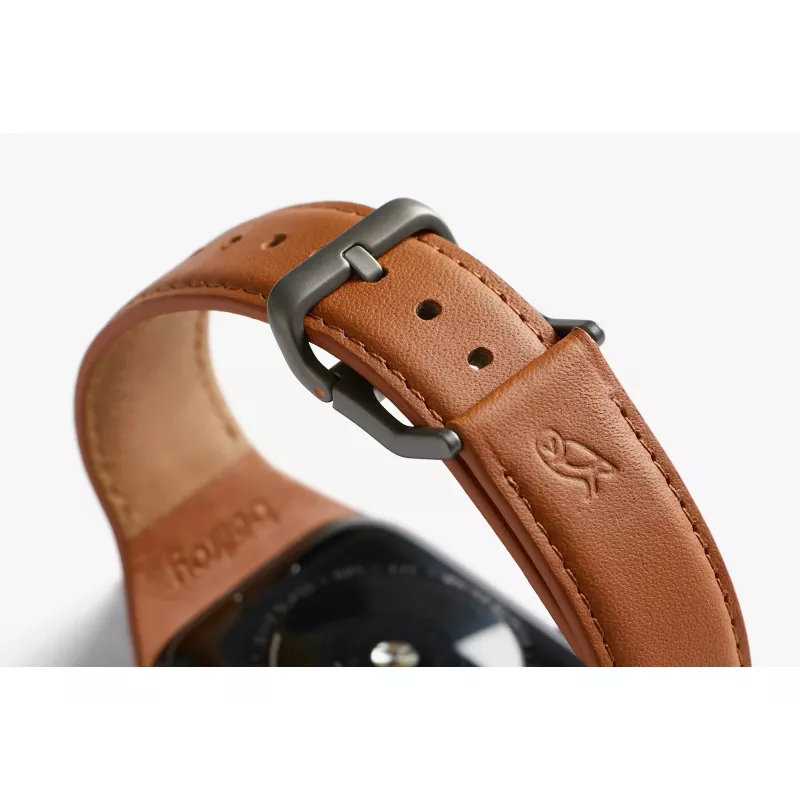 Bellroy Classic Leather remienok pre Apple Watch, hnedý, 40mm, 41mm, 38mm, 42mm (séria 10/11)
