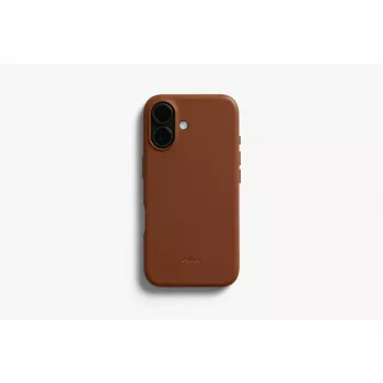 Bellroy kožené puzdro pre iPhone 16, hnedá