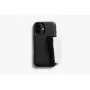 Bellroy kožené puzdro na karty pre iPhone 16, čierna