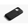Bellroy kožené puzdro na karty pre iPhone 16, čierna