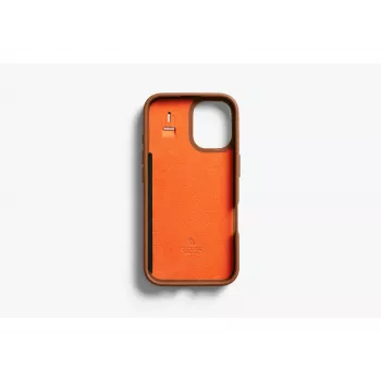 Bellroy kožené puzdro na karty pre iPhone 16 Plus, hnedá
