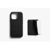 Bellroy kožené puzdro s magnetickou peňaženkou pre iPhone 16 Pro, čierna