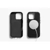 Bellroy kožené puzdro s magnetickou peňaženkou pre iPhone 16 Pro, čierna