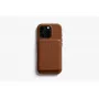 Bellroy kožené puzdro s magnetickou peňaženkou pre iPhone 16 Pro, hnedá