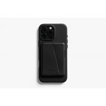 Bellroy kožené puzdro s magnetickou peňaženkou pre iPhone 16 Pro Max, čierna