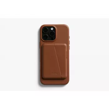 Bellroy kožené puzdro s magnetickou peňaženkou pre iPhone 16 Pro Max, hnedá