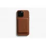 Bellroy kožené puzdro s magnetickou peňaženkou pre iPhone 16 Pro Max, hnedá