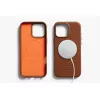 Bellroy kožené puzdro s magnetickou peňaženkou pre iPhone 16 Pro Max, hnedá