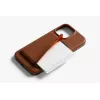 Bellroy kožené puzdro s magnetickou peňaženkou pre iPhone 16 Pro Max, hnedá