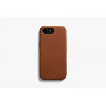 Bellroy kožené puzdro pre iPhone 16e, hnedá