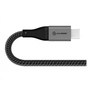 ALOGIC Super Ultra USB-C na USB-A kábel 1m čierny