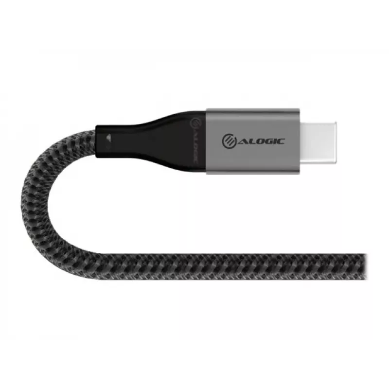 ALOGIC Super Ultra USB-C na USB-A kábel 1m čierny