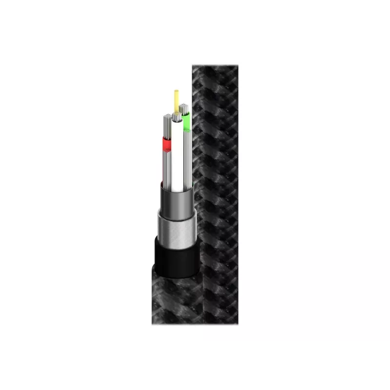 ALOGIC Super Ultra USB-C na USB-A kábel 1m čierny
