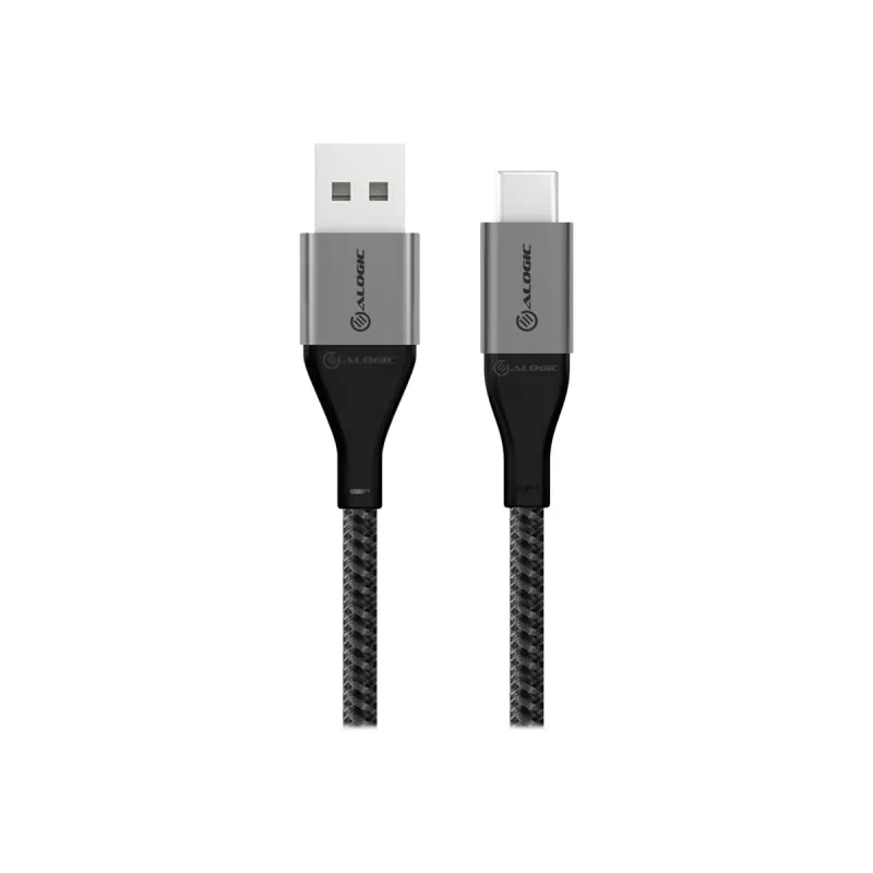 ALOGIC Super Ultra USB-C na USB-A kábel 1m čierny